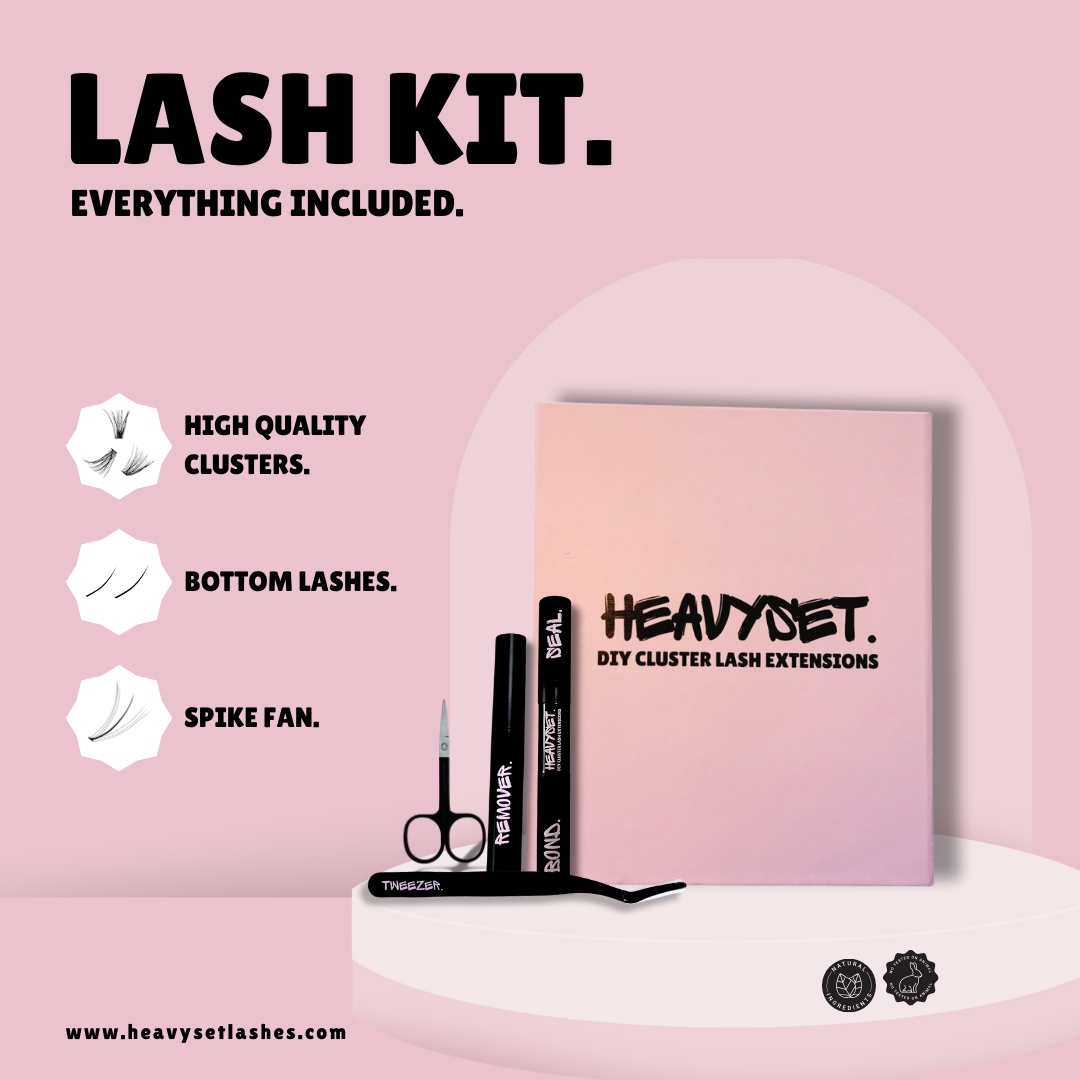 MAMA: DIY CLUSTER LASH EXTENSION KIT by HEAVYSET.