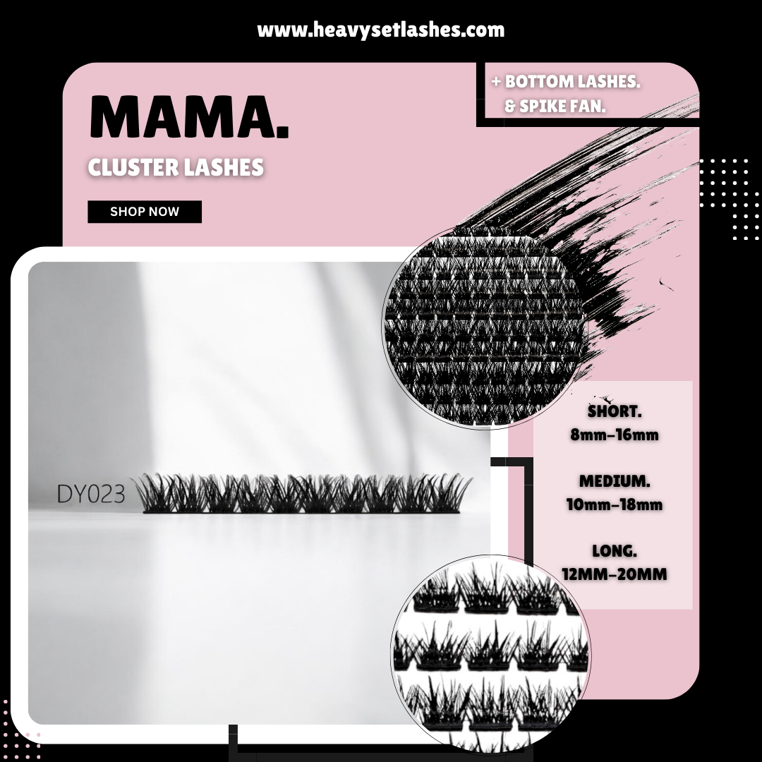 MAMA: DIY CLUSTER LASH EXTENSION KIT by HEAVYSET.